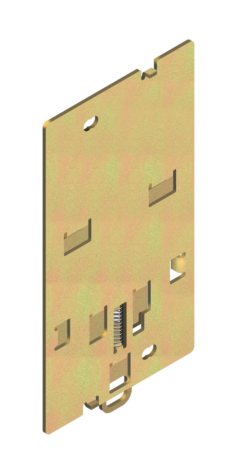 1SDA051437R1 ABB - KIT DIN50022 T1-2 PLATE DIN