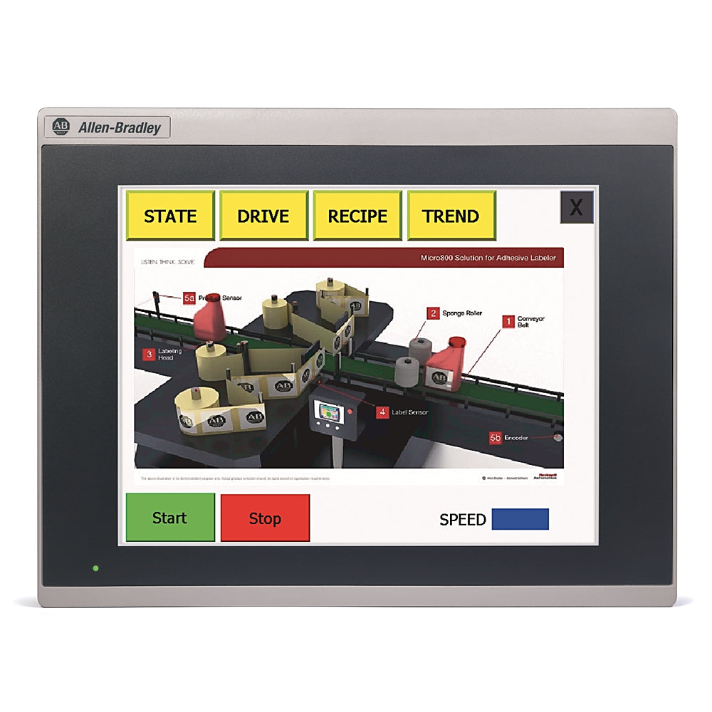 PANELVIEW 800 10.4-INCH HMI TERMINAL 2711R-T10T