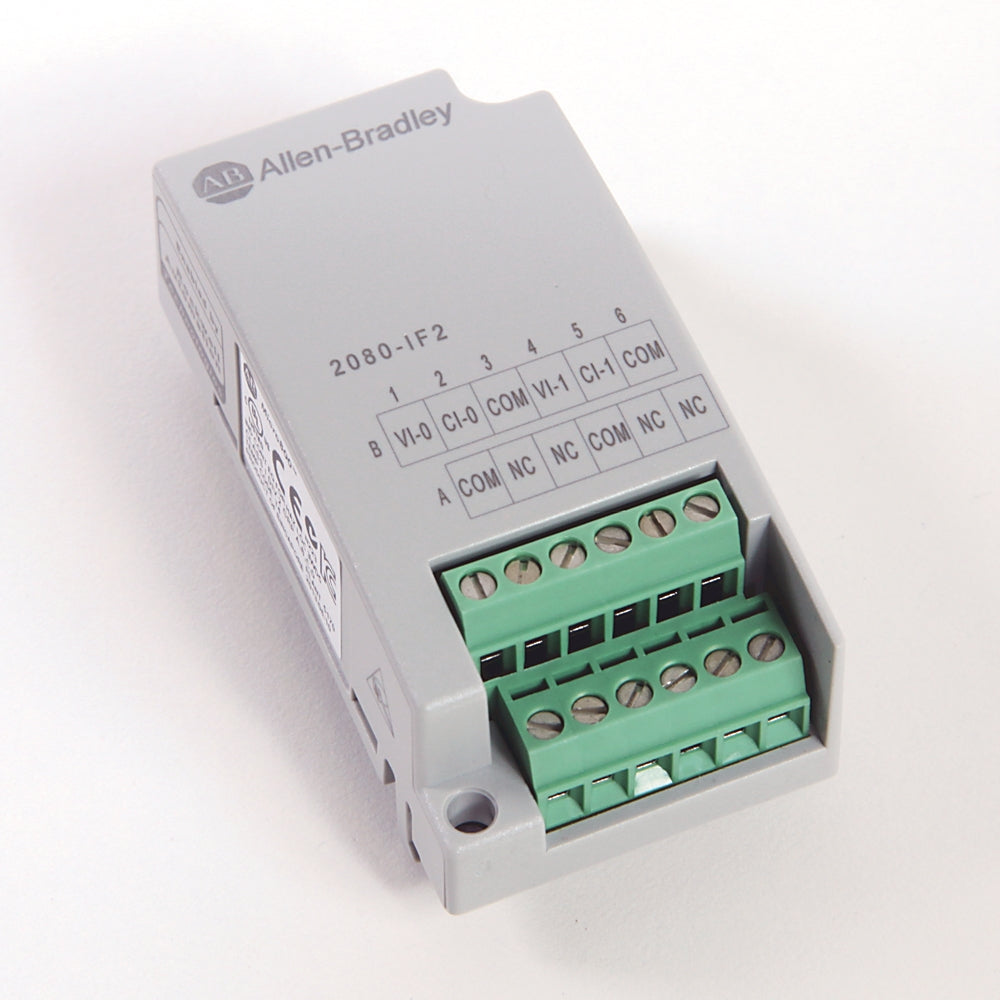 Micro800 2 Point Analog Input Plug-In 2080-IF2