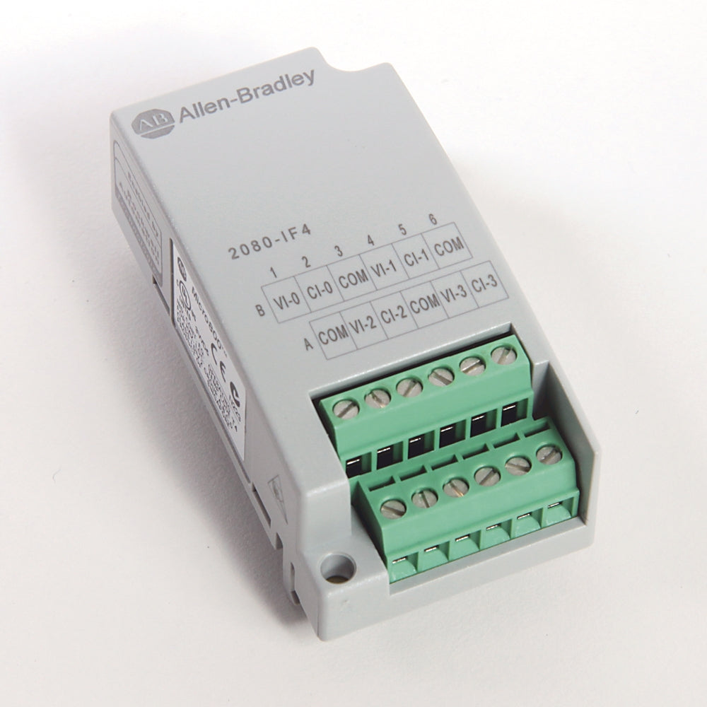 Micro800 4 Point Analog Input Plug-In 2080-IF4