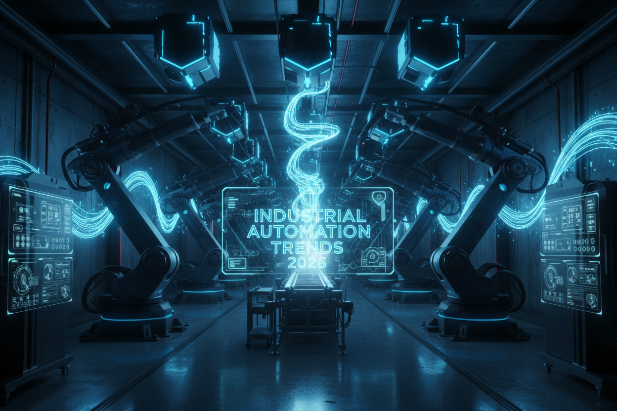Industrial Automation Trends 2026: AI, Edge Computing, and the Future of Smart Factories