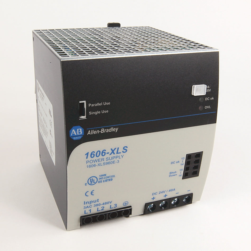 Allen-Bradley 1606-XLS960E-3 - XLS Power Supply 960W 24VDC 40A