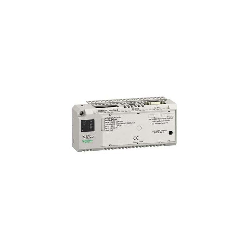 171CBU78090 - Unity M1 processor - RS232/485 - USB - I/O bus