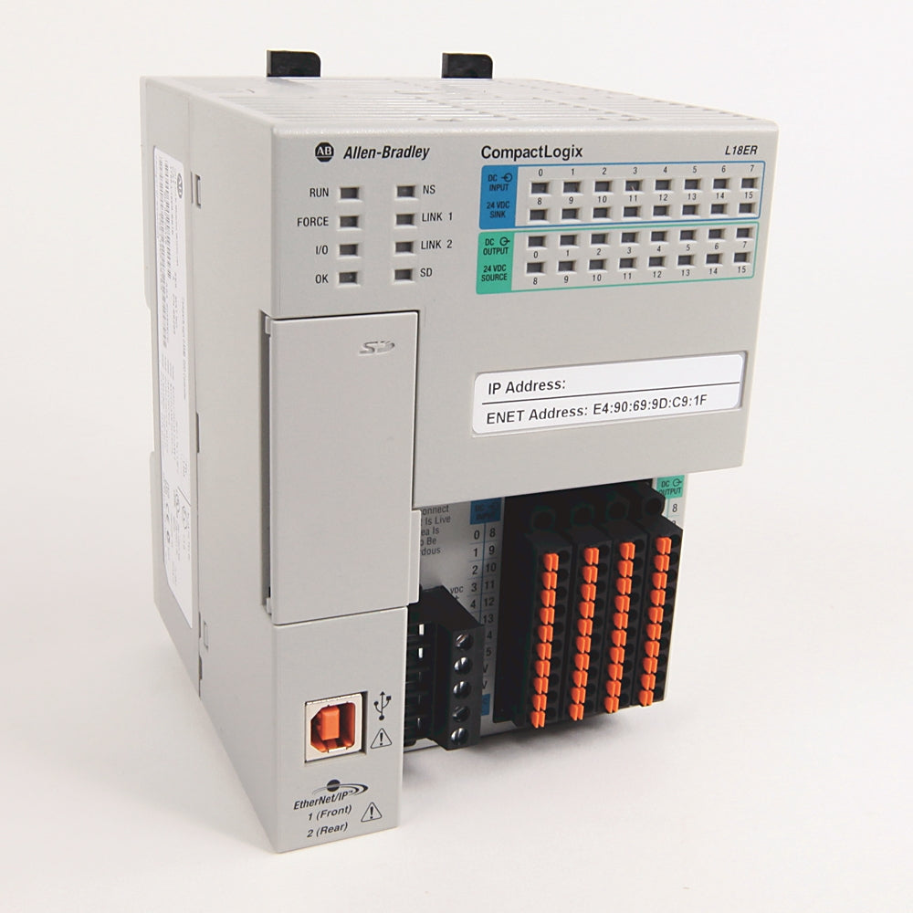 Allen-Bradley 1769-L18ER-BB1B - CompactLogix L18 512KB Ctlr - Industrial Automation Part