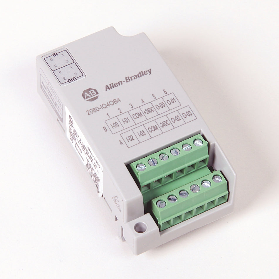 Allen-Bradley 2080-IQ4OB4 - Micro800 8 Point Digital Combo (Source)
