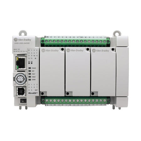 Allen-Bradley 2080-L50E-24AWB - Micro850 24 I/O ENet/IP Controller - Industrial Automation Part