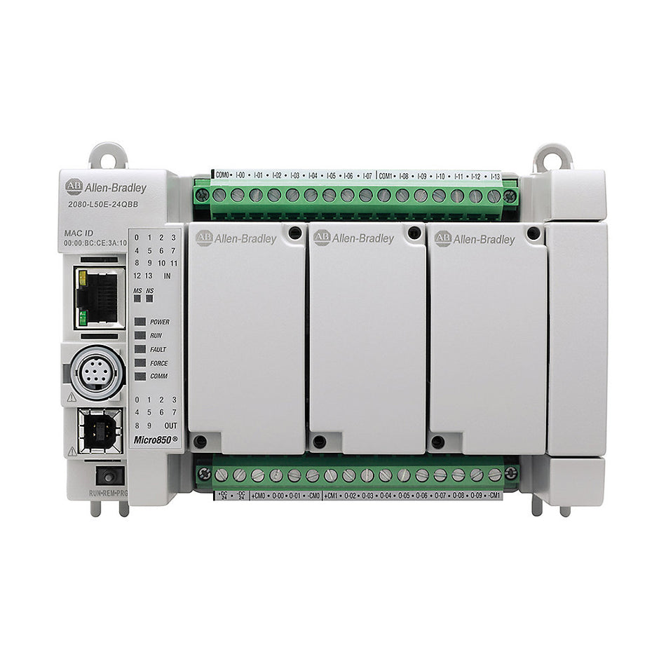 Allen-Bradley 2080-L50E-24QBB - Micro850 24 I/O ENet/IP Controller