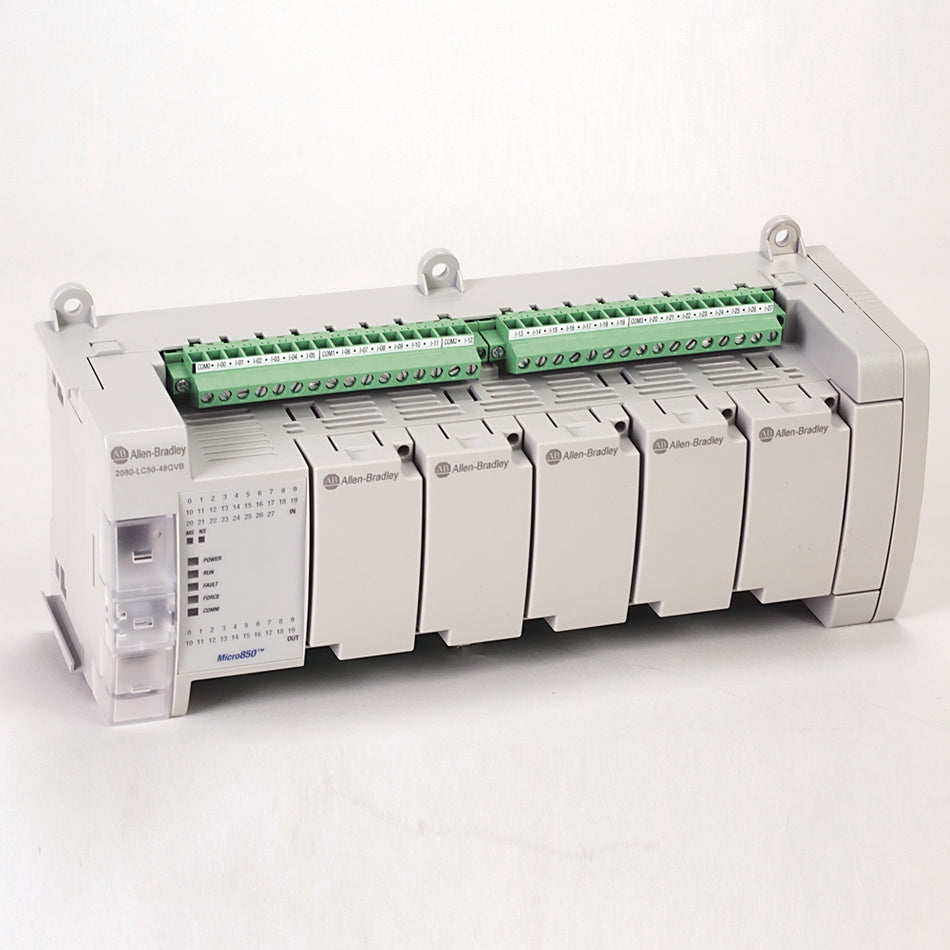 Allen-Bradley 2080-LC50-48QVB | Communication & I/O Module | Genuine Never Used Surplus