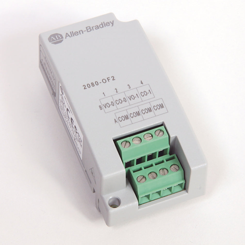 Allen-Bradley 2080-OF2 - Micro800 2 Point Analog Output Plug-In