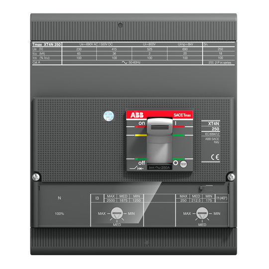 1SDA068505R1 ABB - XT4S 250 Ekip LSI In=250A 4p F F