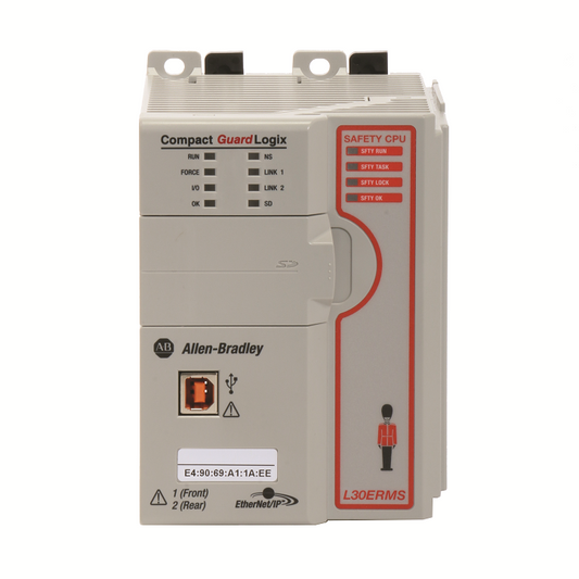 Compact GuardLogix CPU, L33ERMS, 2M/1M