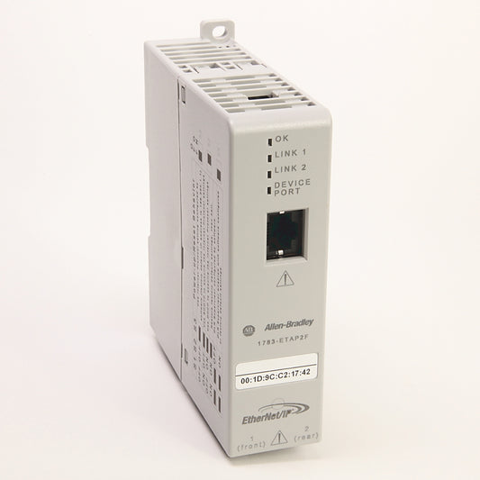1+2 Port EtherNet/IP Taps 1783-ETAP2F