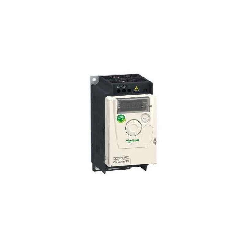 ATV12P037M2 - variable speed drive ATV12 - 0.37kW - 0.55hp - 200..240V - 1ph - on base plate