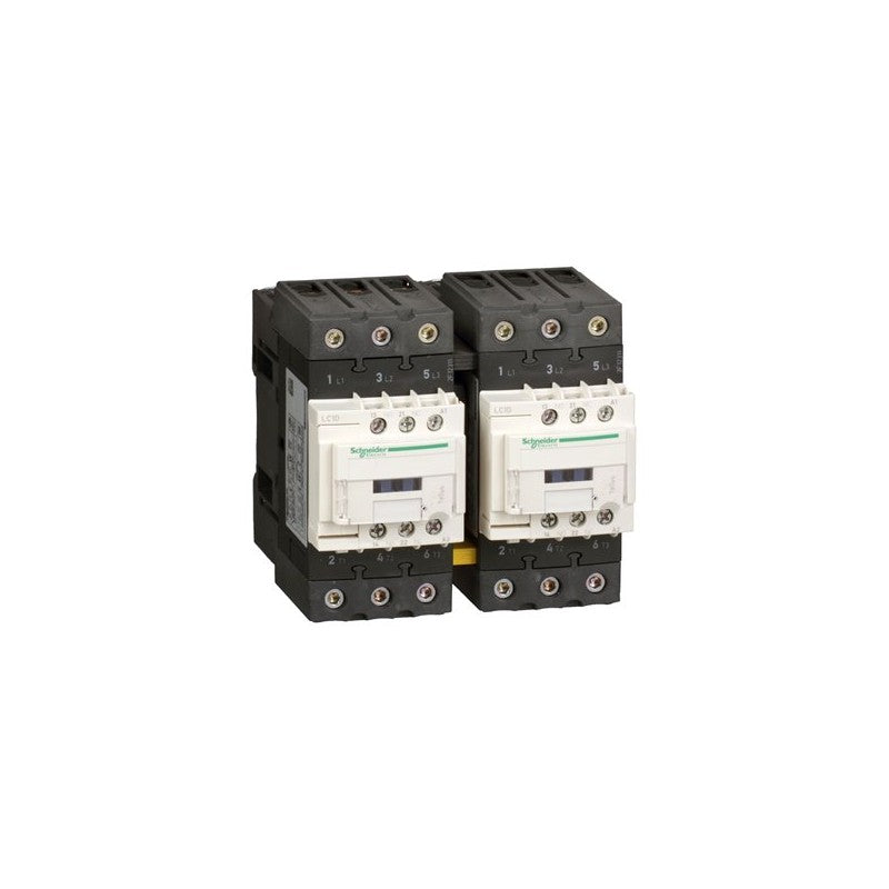 LC2D65AF7 - TeSys D reversing contactor - 3P(3 NO) - AC-3 - <= 440 V 65 A - 110 V AC coil