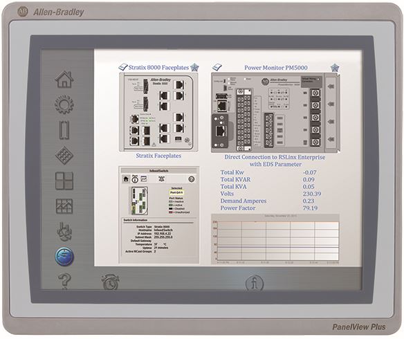 Allen-Bradley 2711P-T10C22D8S - PanelView Plus 7 Standard 10 Terminal - Industrial Automation Part