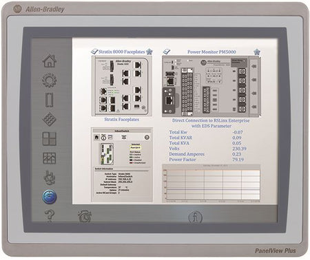 Allen-Bradley 2711P-T10C22D8S - PanelView Plus 7 Standard 10 Terminal - Industrial Automation Part