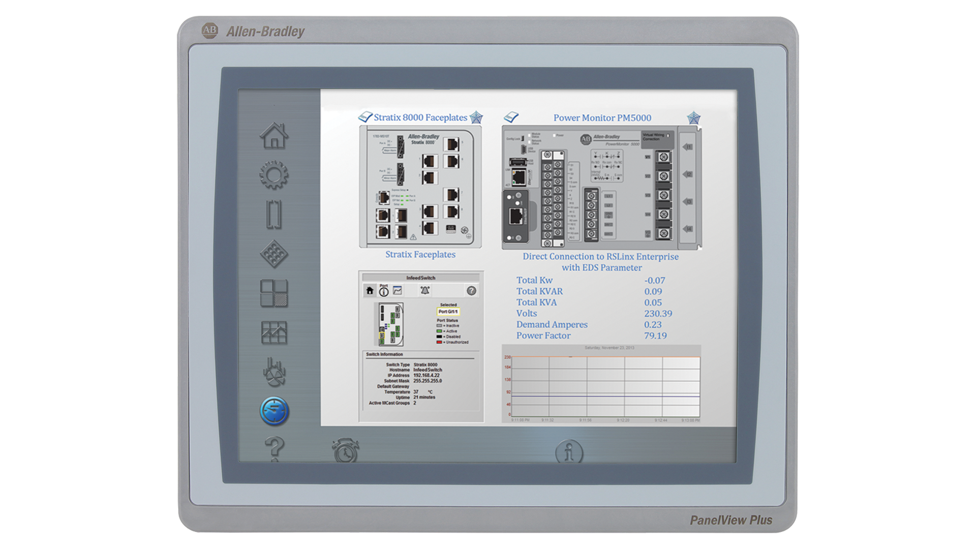 Allen-Bradley 2711P-T10C21D8S - PanelView Plus 7 Standard 10 Terminal - Industrial Automation Part